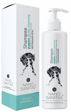 Gentle (Sensitive) Cleansing Shampoo for puppies & cats with chamomile extract