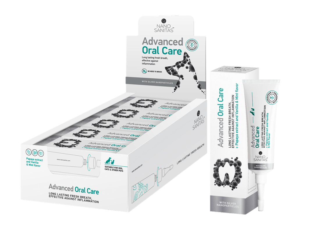 The newest addition to our Silver Line is the Advanced Oral Care, a dental gel for oral hygeine